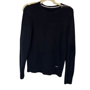 Lauren Ralph Lauren Heavy Knit Black Sweater